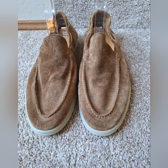 Russell Bromley Womens Soft Tan Suede All Day Long Loafer Deck Shoe Size 40 (9) - Picture 6 of 10